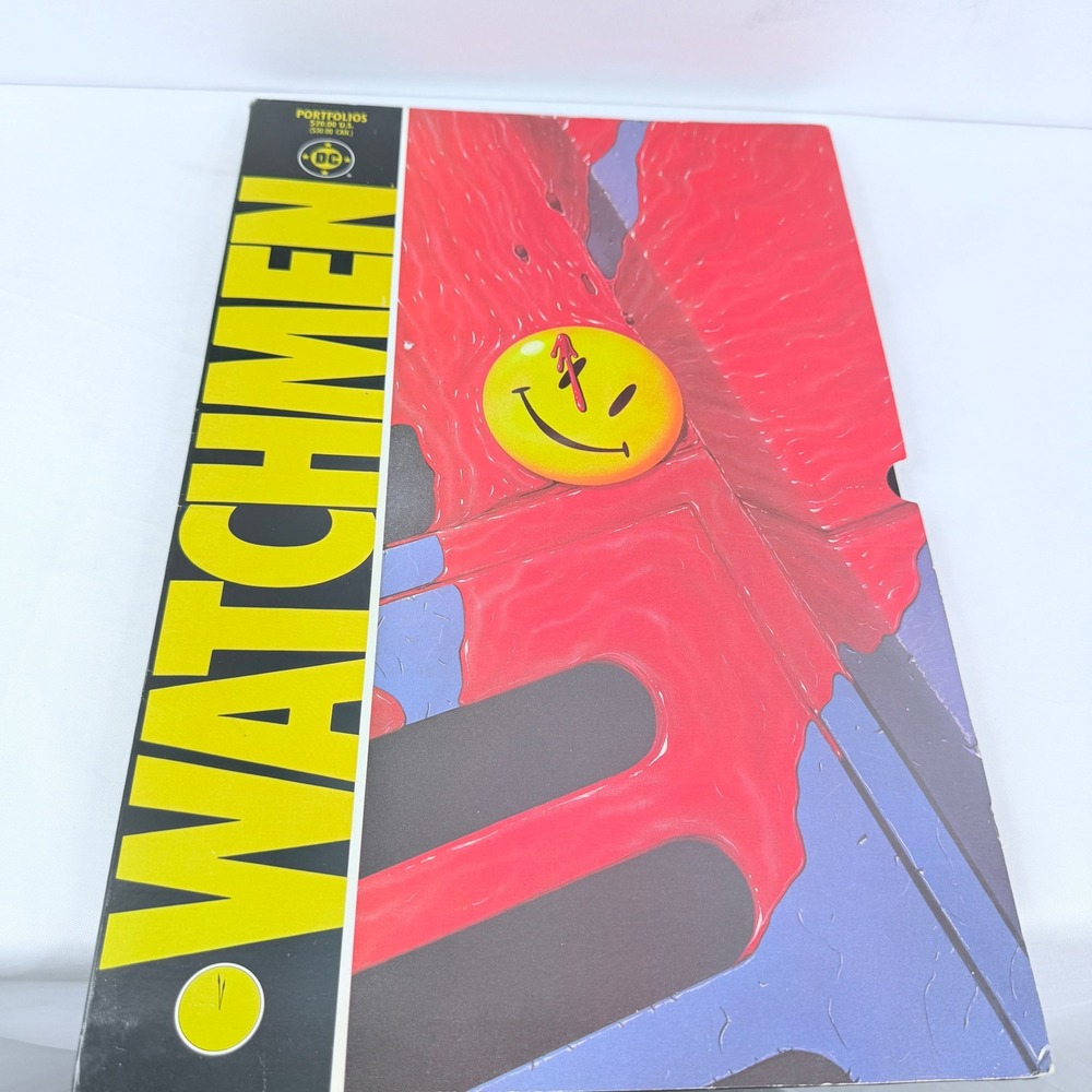 DC Comics Watchmen Portfolio Dave Gibbons Promotional American French Covers Set